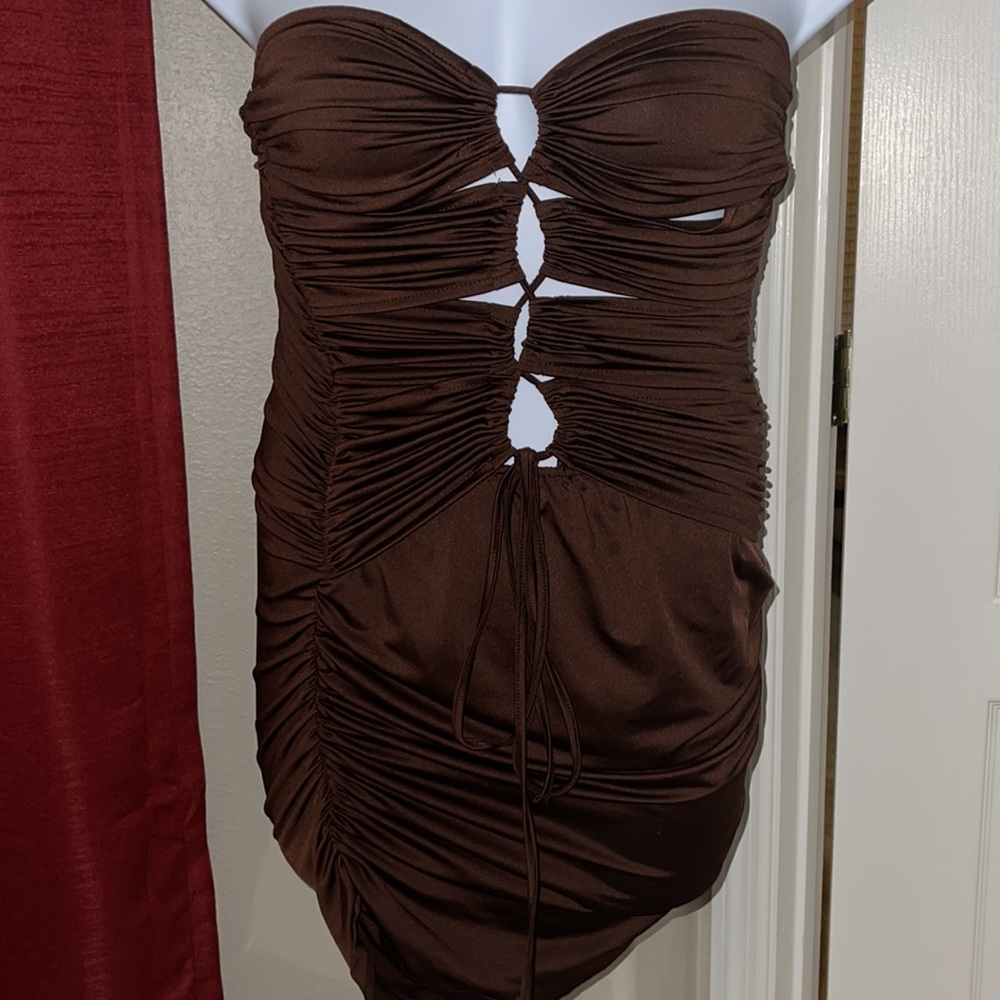 ChicMe Mini Cut Out Dress
